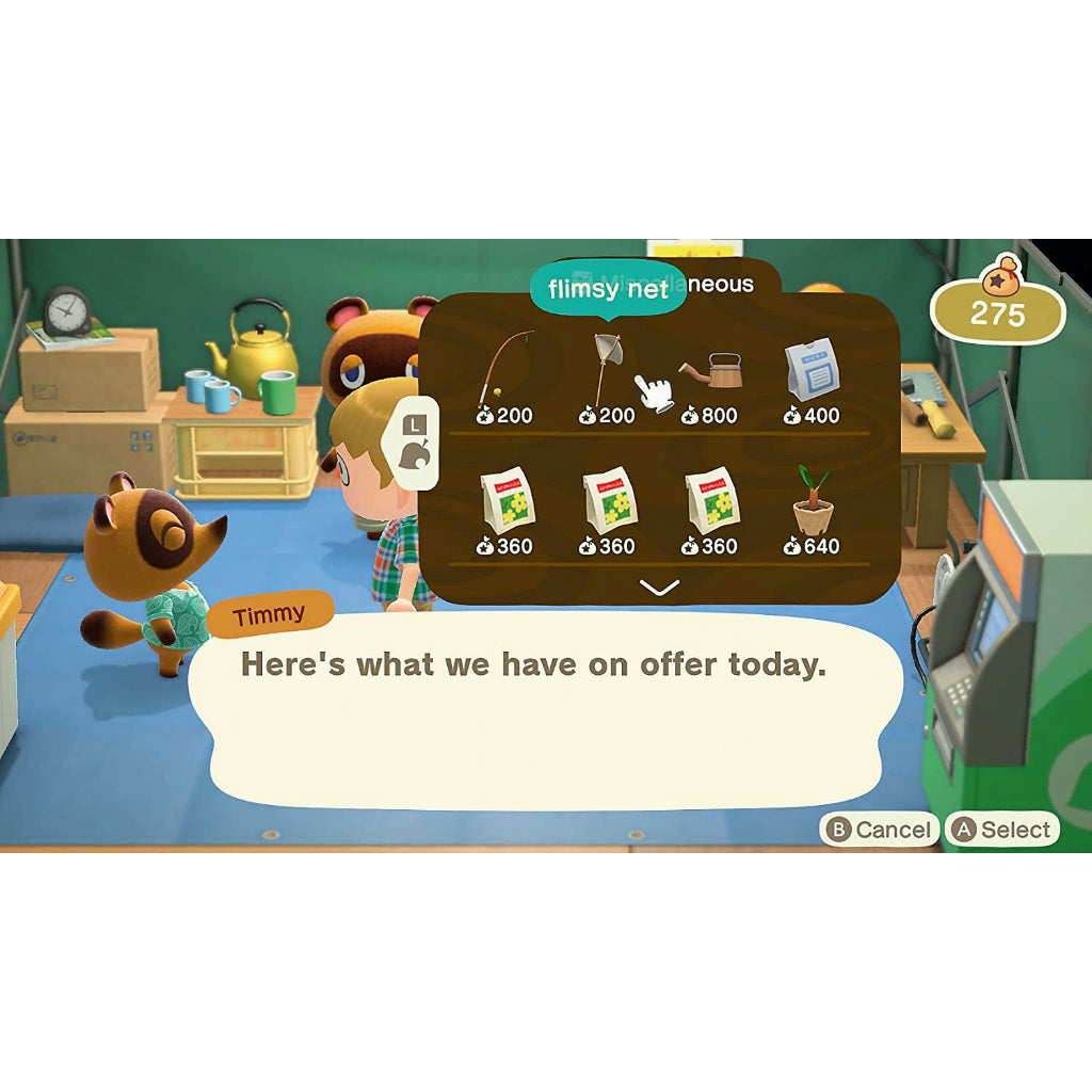 Permainan Nintendo Switch Animal Crossing: New Horizons
